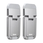 [RETURNED ITEM] Baseus universal laptop feet stands (2 pcs.) silver (LUZC000012)