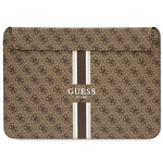 Guess Sleeve GUCS16P4RPSW 16" brown/ brown 4G Printed Stripes