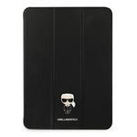 Case KARL LAGERFELD Apple iPad 11 Pro 2021 Book Cover Saffiano Karl Iconic Black Case