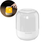 Dudao speaker wireless Bluetooth 5.0 RGB 5W 1200mAh white (Y11S-white)