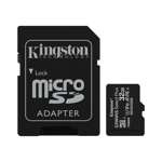 Kingston memory Card 32GB microSDHC Canvas Select Plus fps 10 UHS-I 100 MB/s + adapter