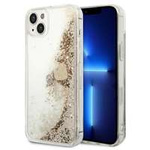 Guess GUOHCP14SGLHFLGO iPhone 14 6.1" gold/gold hardcase Glitter Charms