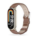Case Tech-protect Leatherfit Xiaomi Smart Band 8 / 8 Nfc Brown Case