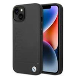Case BMW BMHMP14MSLLBK iPhone 14 Plus 6.7" black/black hardcase Signature Logo Imprint MagSafe