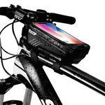 Case/holder bicycle WILDMAN M frame pannier black/black