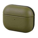 Uniq Terra AirPods Pro Genuine Leather case olive / olive