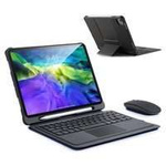 Dux Ducis Touchpad Keyboard Case Tablet Case Wireless Bluetooth Keyboard iPad Air 2020/2022 (iPad Air 4/5) / iPad Pro 11 '' 2021, 2020 / iPad Pro 11 '' (2018) Black