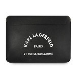 Karl Lagerfeld Sleeve KLCS16RSGSFBK 16" Black/Black Saffiano RSG