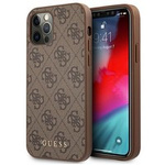 Case GUESS Apple iPhone 12 Pro Max 4G Metal Gold Logo Bronze Hardcase
