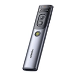 Baseus Orange Dot Laser Pointer with AI and Automatic Translation - Gray (with battery)