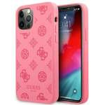 Case GUESS Apple iPhone 12 Pro Max Peony Collection Fuchsia Hardcase