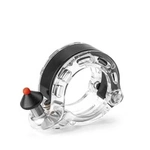 Rockbros 34210028002 Q-shaped bicycle bell - transparent