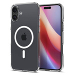SPIGEN LIQUID CRYSTAL MAG MAGSAFE IPHONE 16 PLUS CLEAR case translation from Polish to English.