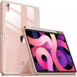Case INFILAND iPad Air 4 2020 Crystal Case Pink Case