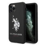 Case Case US POLO Apple iPhone 11 Pro Max Silicone Collection Black Case Case