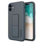 Wozinsky Kickstand Case Silicone Stand Cover for Xiaomi Redmi 10X 4G / Xiaomi Redmi Note 9 Blue