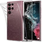 Case Spigen Samsung Galaxy S22 Ultra Liquid Crystal Glitter Crystal Clear Case