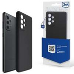 3mk Silicone Case Sam A53 5G A536 black/black