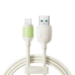 Joyroom S-A53 3A USB-A - Lightning Cable with Fluorescent Tip 1.2m - Beige