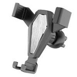 Gravity holder car smartphone holder for grille silver (YC07)