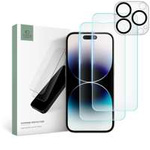 Tempered Glass TECH-PROTECT SUPREME SET IPhone 14 PRO CLEAR