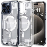 Case Spigen Ultra Hybrid Mag MagSafe iPhone 15 Pro Zero One White Case