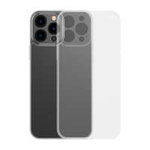Baseus Frosted Glass Protective Case for iPhone 13 Pro Max transparent (ARWS000202)