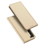 [RETURNED ITEM] Dux Ducis Skin Pro Case for Samsung Galaxy S23+ Flip Card Wallet Stand Gold