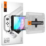 Tempered Glass Spigen Nintendo Switch Oled Glas.Tr "ez Fit" 2-Pack