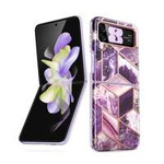 Case Supcase COSMO GALAXY Z FLIP 4 MARBLE PURPLE