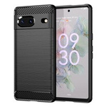 Carbon Case flexible case cover Google Pixel 7 black