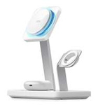 ESR HALOLOCK 3IN1 CRYOBOOST MagNETIC MagSafe WIRELESS CHARGER ARCTIC WHITE