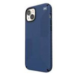 Speck Presidio2 Grip + MagSafe - Case iPhone 14 Max with MICROBAN coating (Coastal Blue / Black / White)