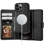 Case Tech-Protect Wallet MagSafe iPhone 12 / 12 Pro Black Case