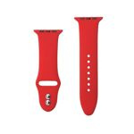 Strap Crong Liquid Band Apple Watch 42 44 mm red