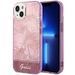 Guess GUHCP14MHGJGHP iPhone 14 Plus 6.7" pink/pink hardcase Jungle Collection