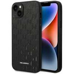 Karl Lagerfeld KLHCP14MSAKLHPK iPhone 14 Plus 6.7" hardcase black/black Saffiano Mono Metal Logo