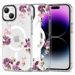 Case Tech-protect Magmood MagSafe iPhone 15 Plus Spring Floral Case