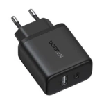 Ugreen X227 20W GaN Wall Charger 1x USB-A 1x USB-C - Black