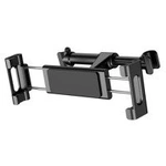 Baseus Backseat Car Mount SUHZ-01 Car Headrest Holder for Tablets / Smartphones 4.7-12.9" - Black