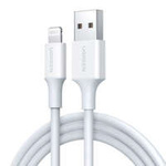 Cable Lightning to USB UGREEN 2.4A US155, 1.5m (white)