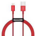 Baseus Superior USB - Lightning fast charging data cable 2,4 A 1 m red (CALYS-A09)