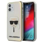 Case KARL LAGERFELD Apple iPhone 12 Mini Iridescent Karl`s Head Opal Case