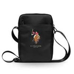 US Polo Bag USTB8PUGFLBK 8" black /black