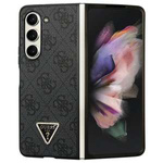 Case Guess GUHCZFD5P4TDPK F946 Galaxy Z Fold 5 black/black hardcase Leather 4G Diamond Triangle Case