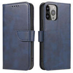 Wallet Case with Stand for iPhone 15 Plus Magnet Case - blue