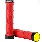 Rockbros 40720007002 bicycle grips with reflector - red