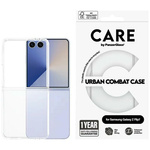 Etui CARE by PanzerGlass Samsung Galaxy Z Flip 7 Flagship Urban Combat Przezroczysty