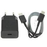 Original SAMSUNG EP-TA800 Super Fast Charging Negro