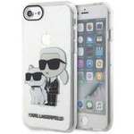 Karl Lagerfeld KLHCI8HNKCTGT iPhone 7/8/ SE 2020 / SE 2022 transparente durocase Gliter Karl&amp;Choupette